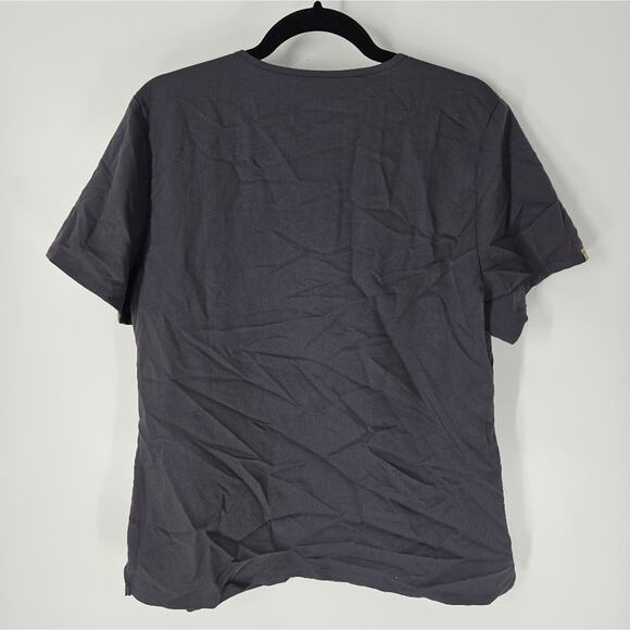 Figs Grey Short Sleeve Straight Leg Scrub Set L - Picture 6 of 15